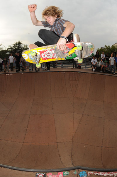 The Bowl Jam turned into a series of small contest